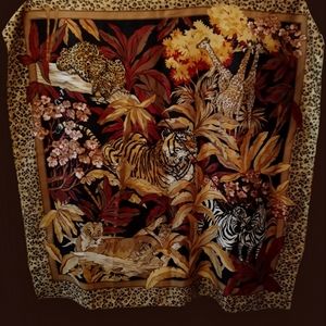 Beautiful Wildlife Print Scarf